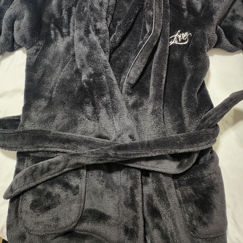 Victoria's Secret Plush Gray Robe